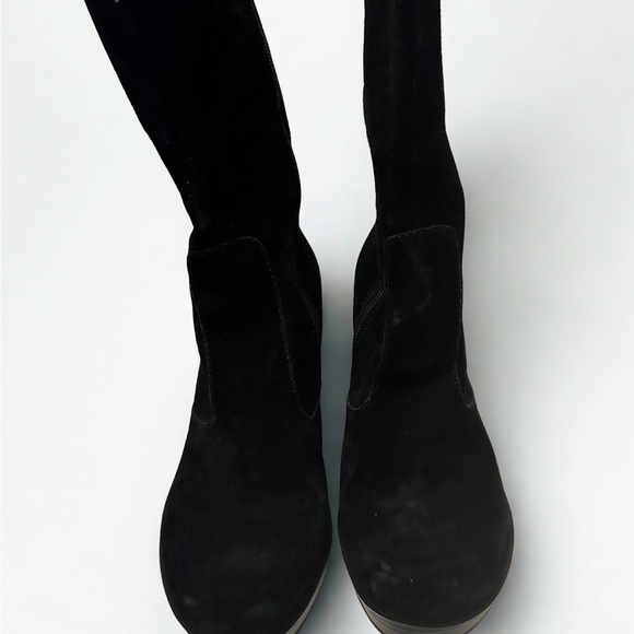 Gianni Bini Black Heeled Boots - Picture 4 of 4